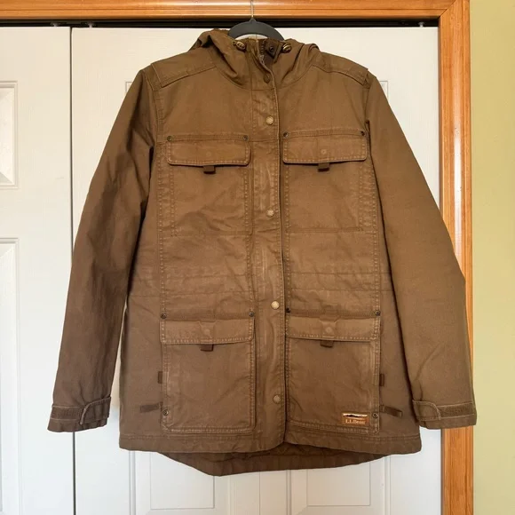 LL Bean Winter Utility Jacket with Primaloft size Large - Picture 1 of 10